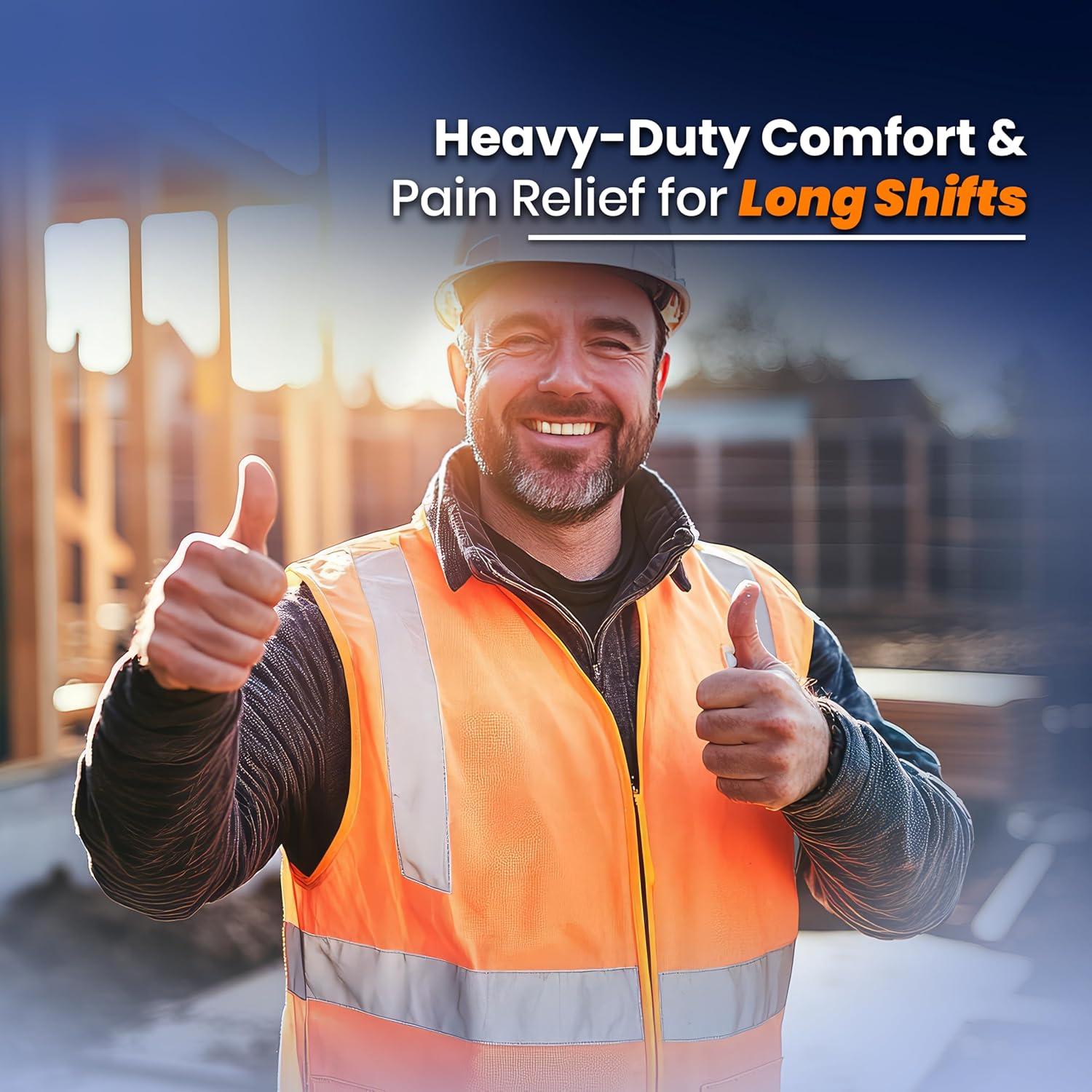 Plantillas Viscoelásticas Handarte para Botas de Trabajo EU42