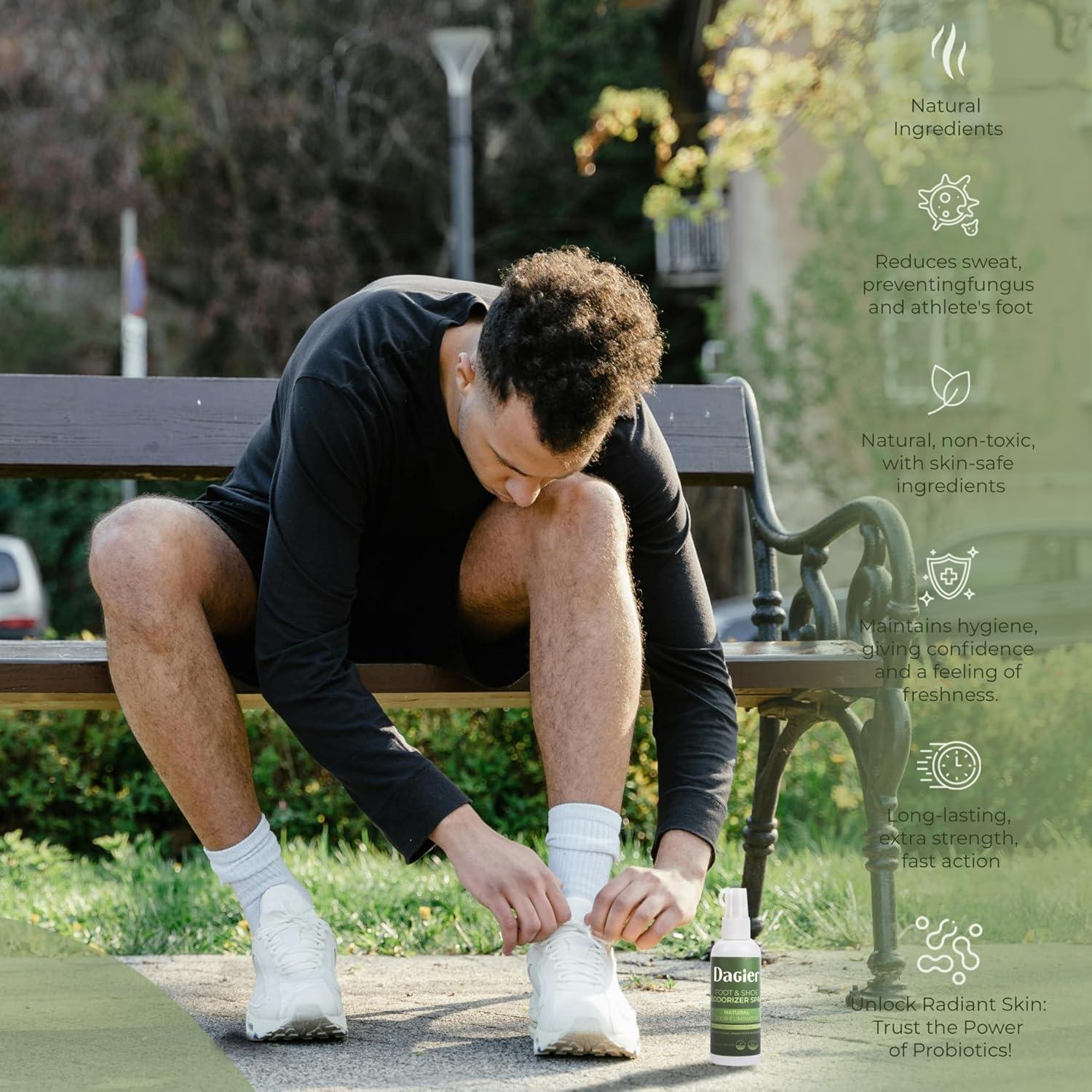 Spray Eliminador de Olores para Pies y Zapatos Dagier 150 ml