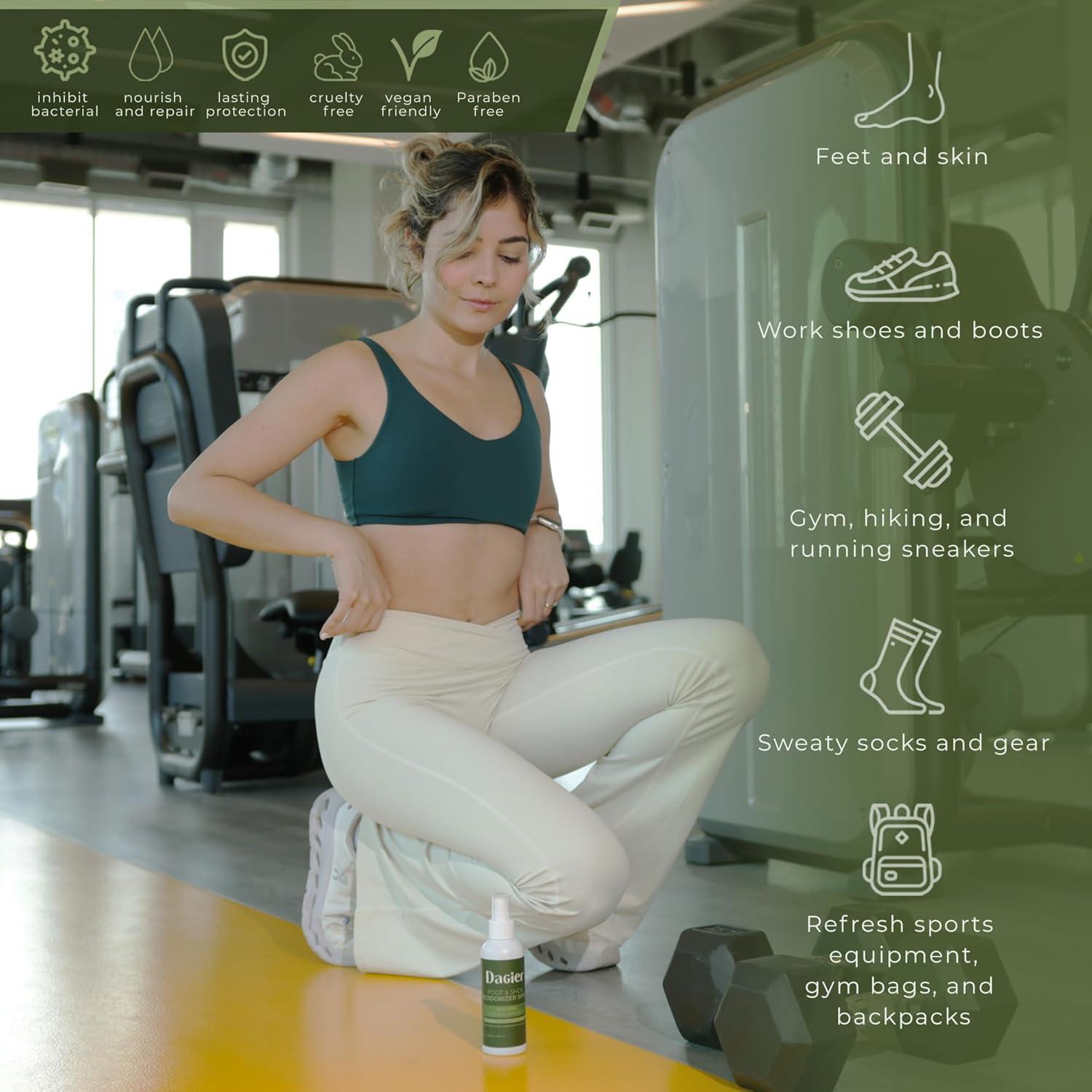 Spray Eliminador de Olores para Pies y Zapatos Dagier 150 ml