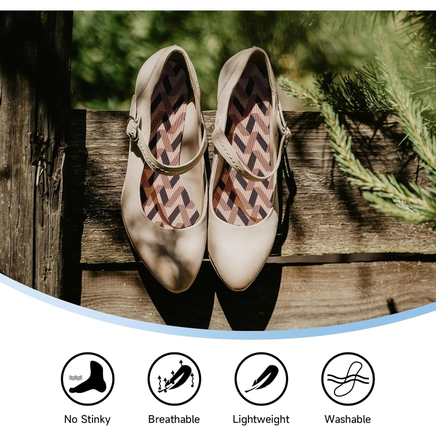 Plantillas Antideslizantes LMHCISO para Zapatos Mujeres 6-9