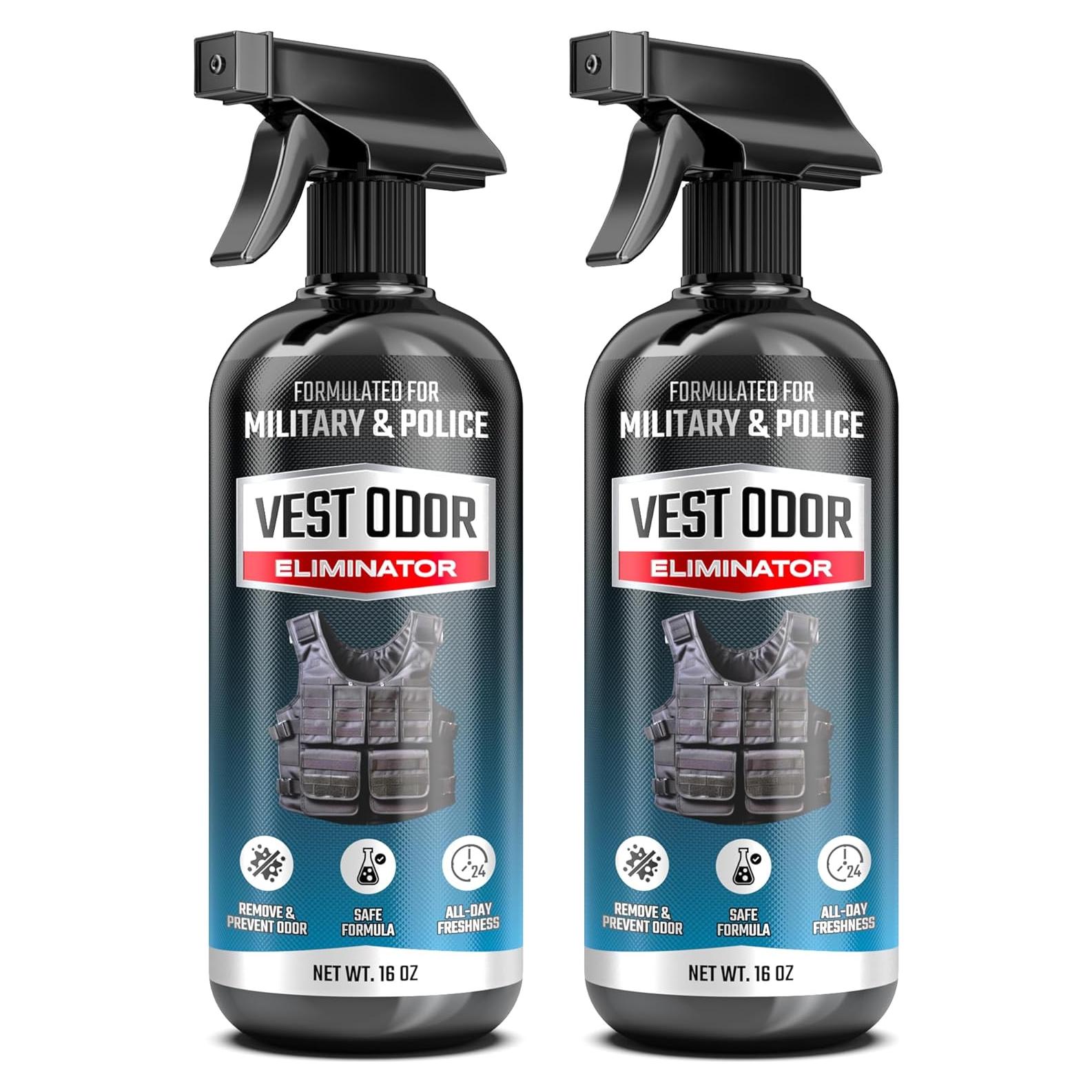Spray Removedor de Olores FORTIVO para Chalecos Policiales - 2 Unidades