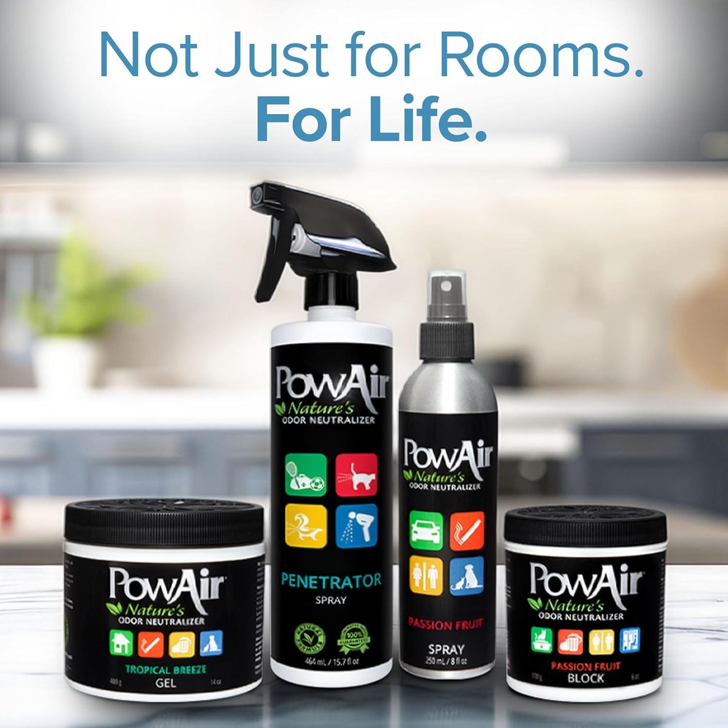 Spray Neutralizador de Olores PowAir Brisa Tropical 500ml