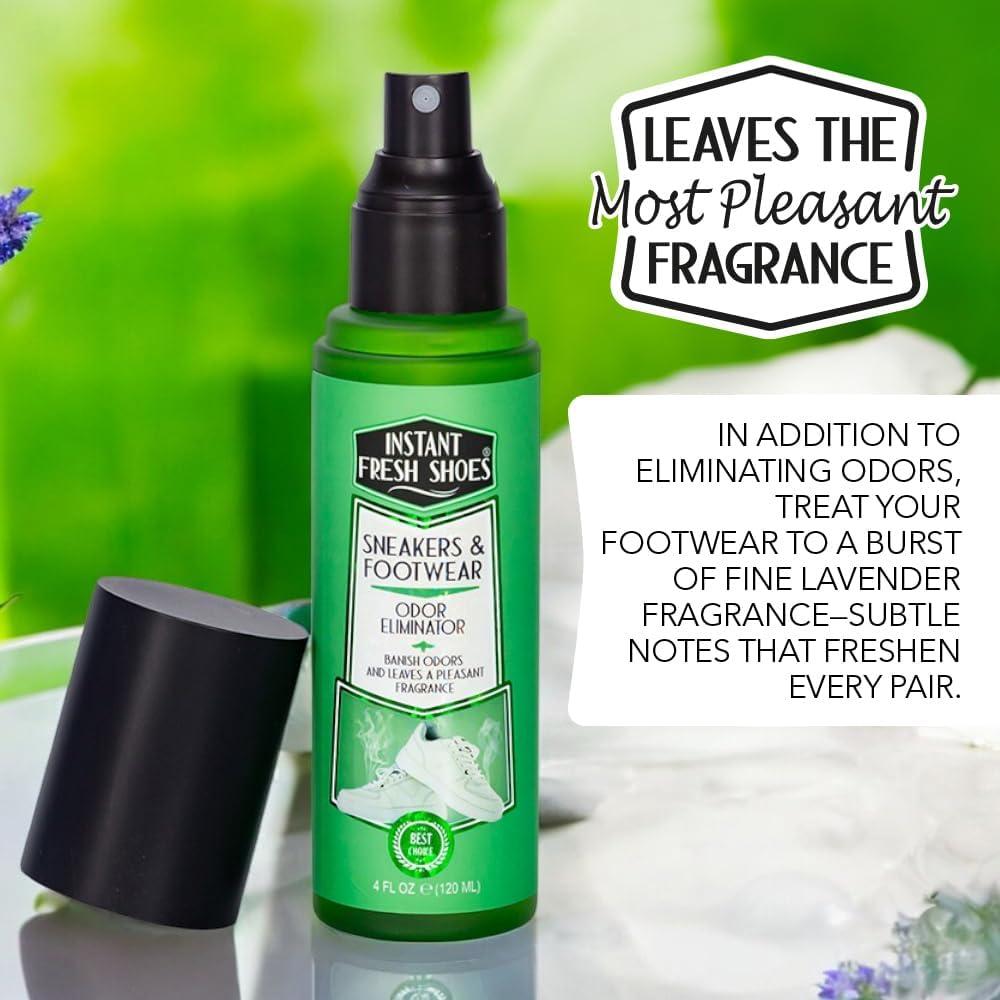 Spray Desodorante para Zapatos AromaQuest 120ml Lavanda