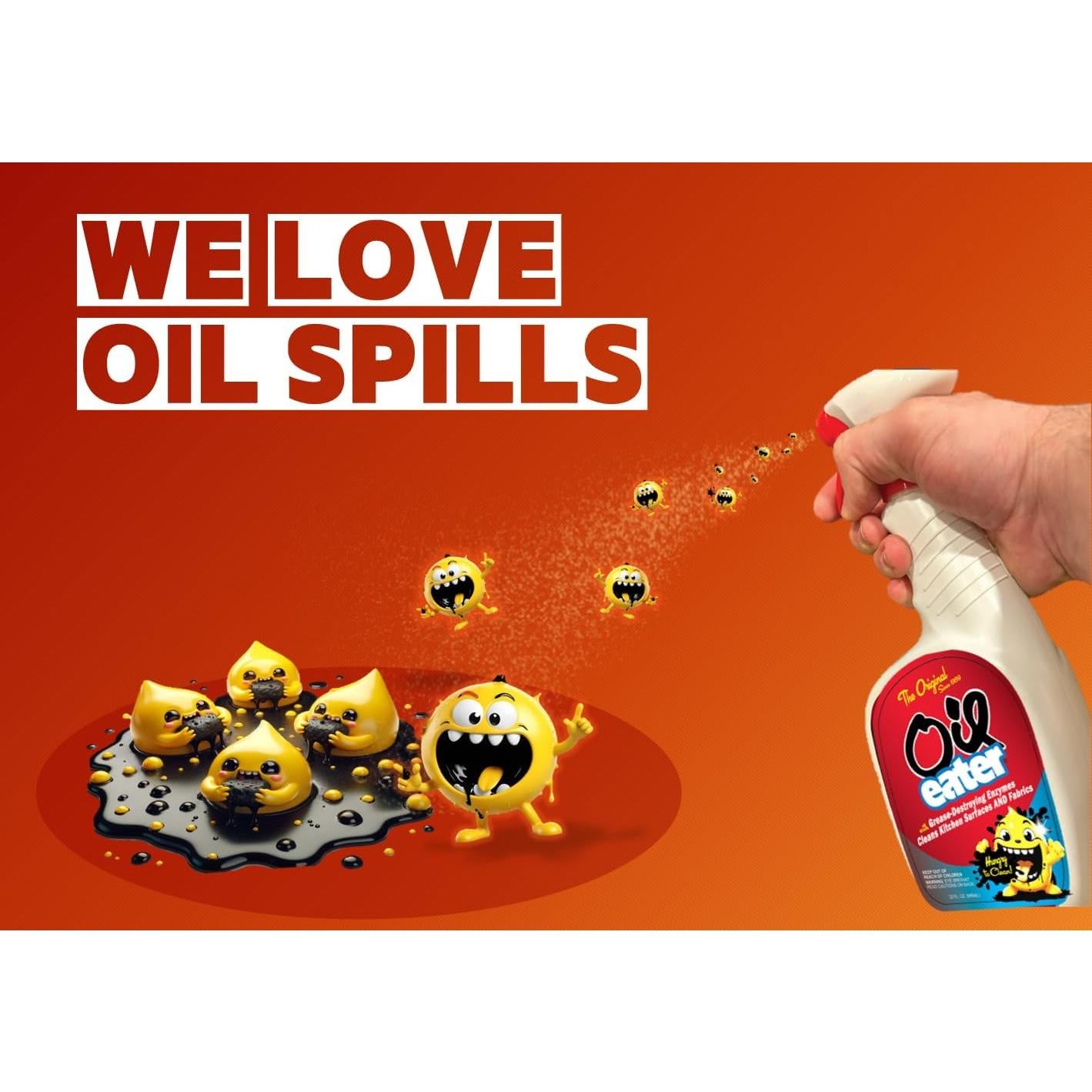 Limpiador Desengrasante Oil Eater 2x32 oz Biodegradable