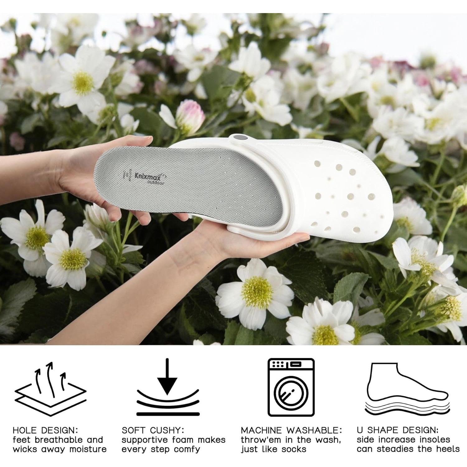 Plantillas ortopédicas Knixmax para Crocs - Soporte de arco