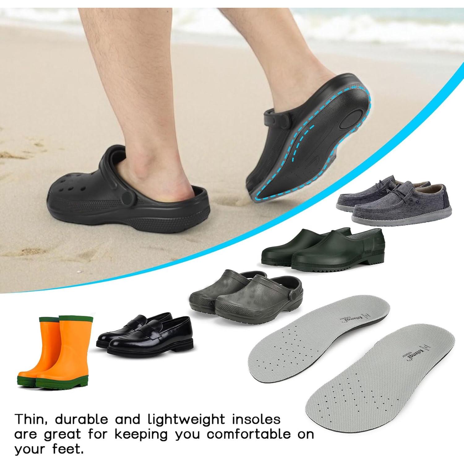 Plantillas ortopédicas Knixmax para Crocs - Soporte de arco