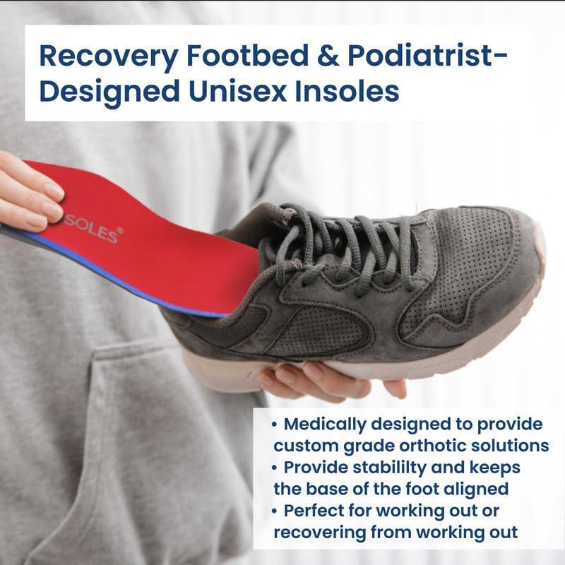 Plantilla Ortopédica Medical SOLES Pro Series RX+ - Soporte Talón y Arco