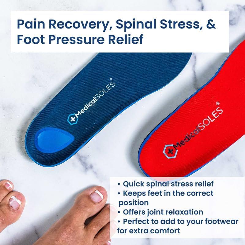 Plantilla Ortopédica Medical SOLES Pro Series RX+ - Soporte Talón y Arco