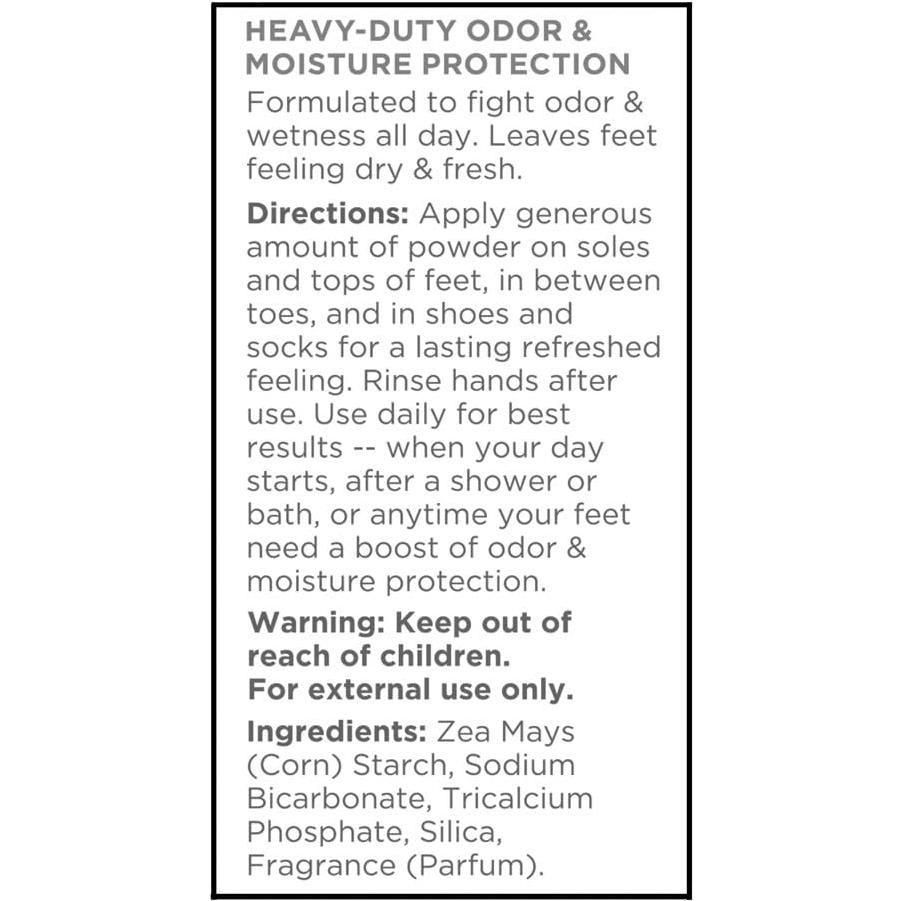 Polvo para Pies Quality Choice 170g - Sin Talco, Control de Olores