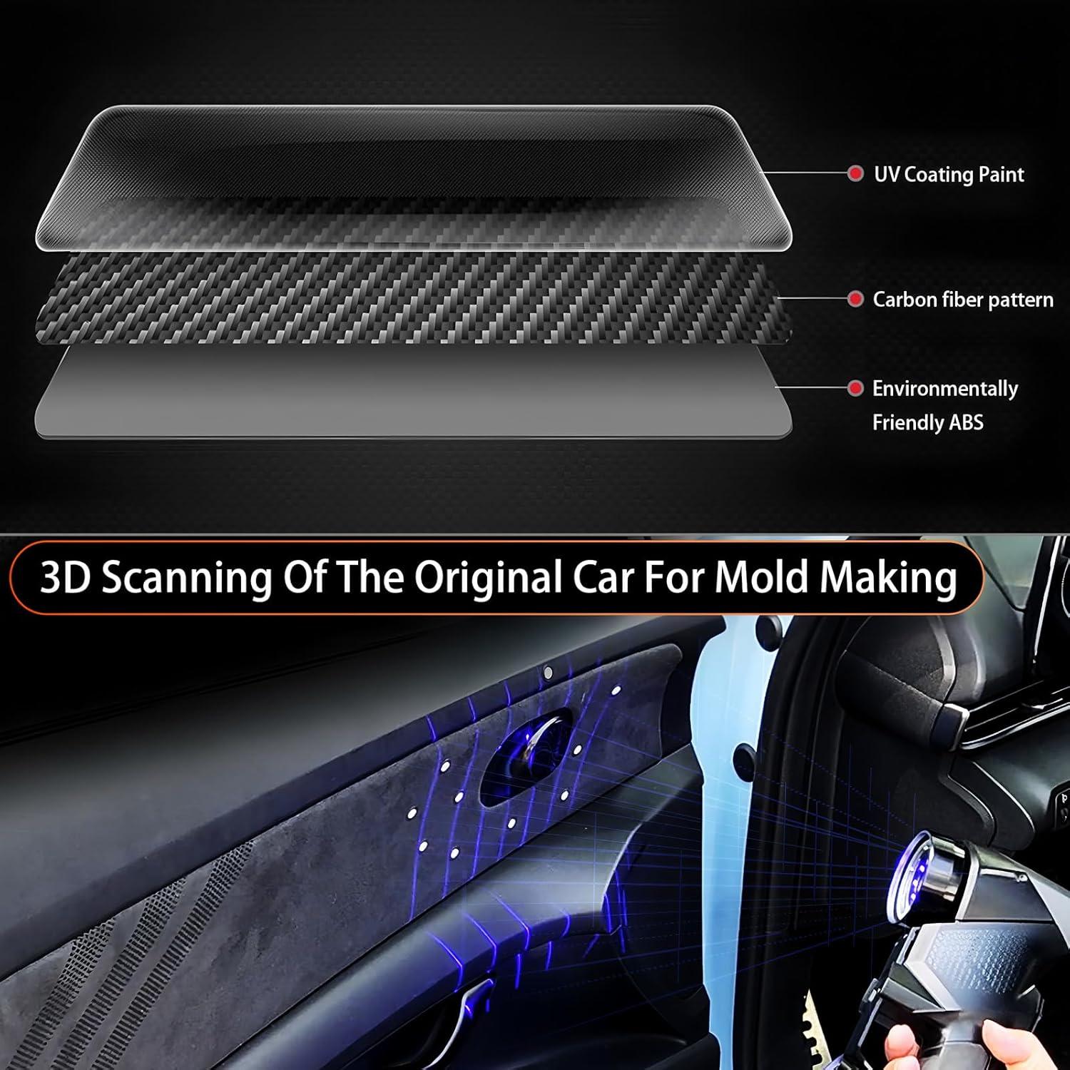 Cubiertas de Recorte de Ventilación YOUTOOCAR para Kia Stinger 2018-2023