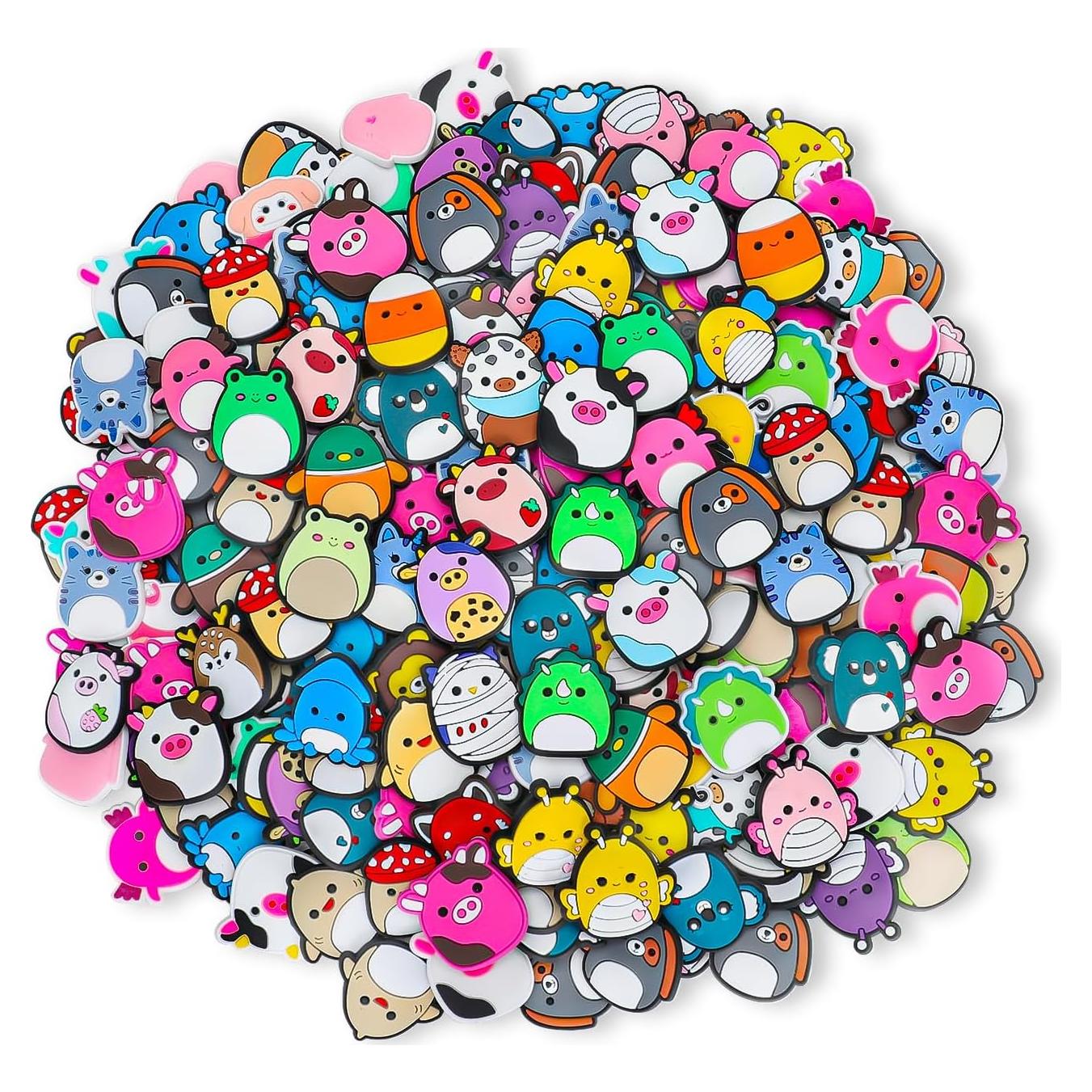 Conjunto de 66 Charms de Animales para Decorar Zapatos TemBelle