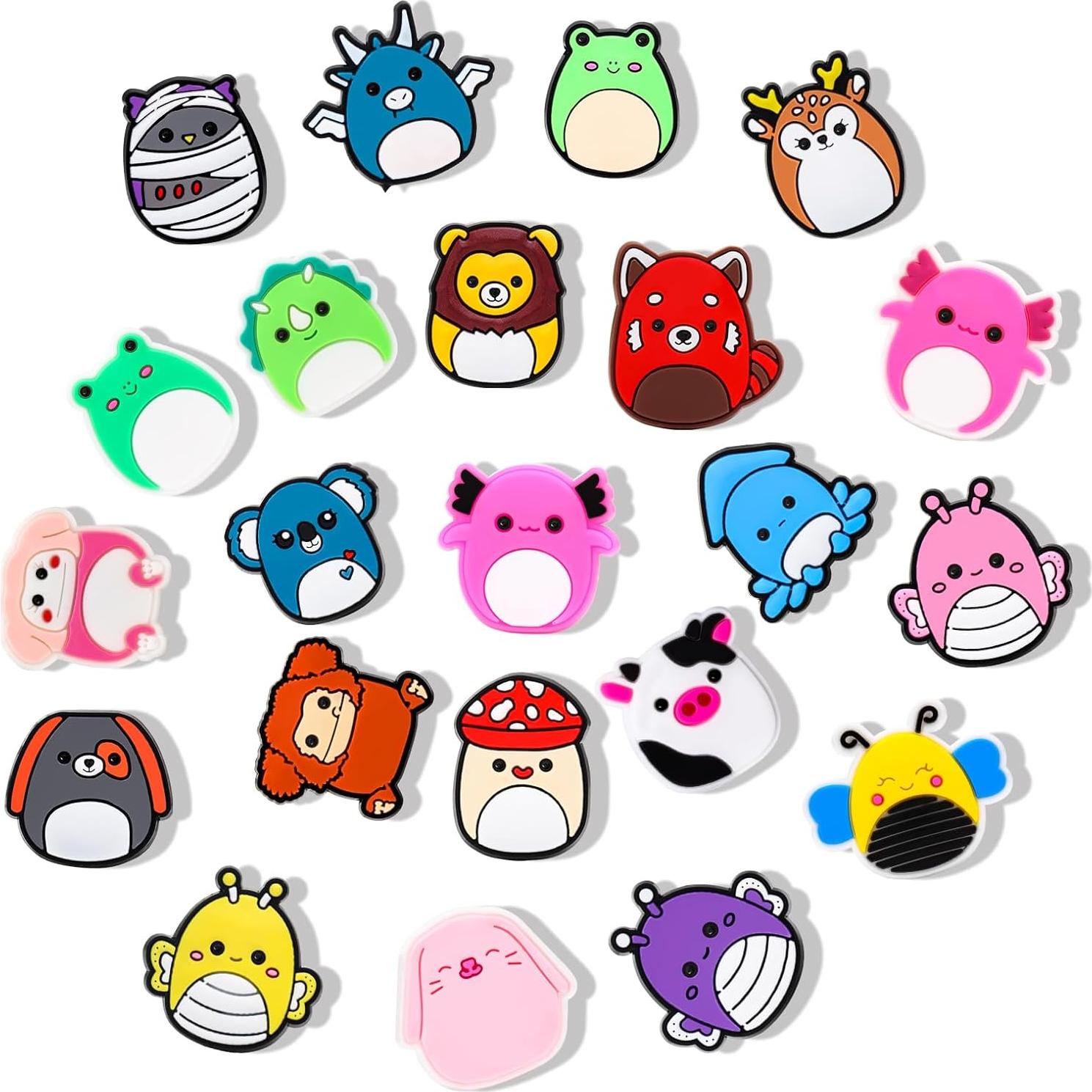 Conjunto de 66 Charms de Animales para Decorar Zapatos TemBelle