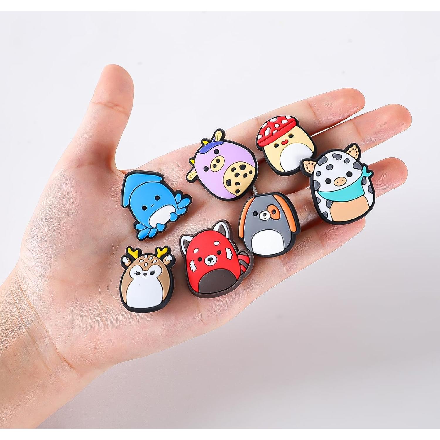 Conjunto de 66 Charms de Animales para Decorar Zapatos TemBelle