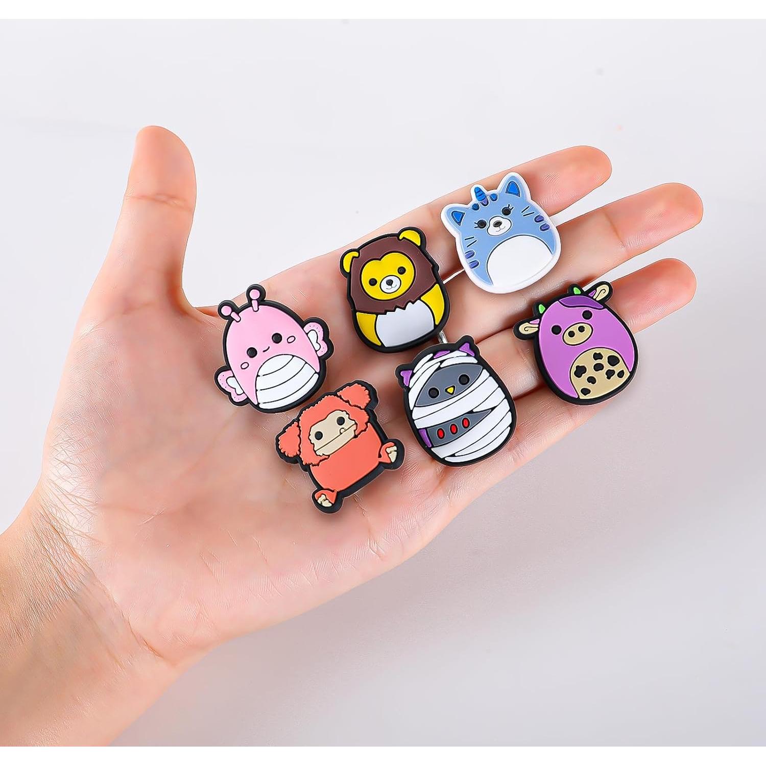 Conjunto de 66 Charms de Animales para Decorar Zapatos TemBelle