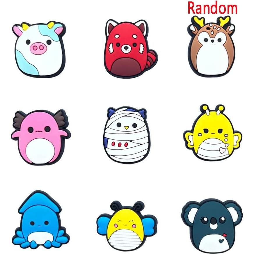 Lote de 30 Encantos de Zapatos PVC Unisex - Decoración Divertida