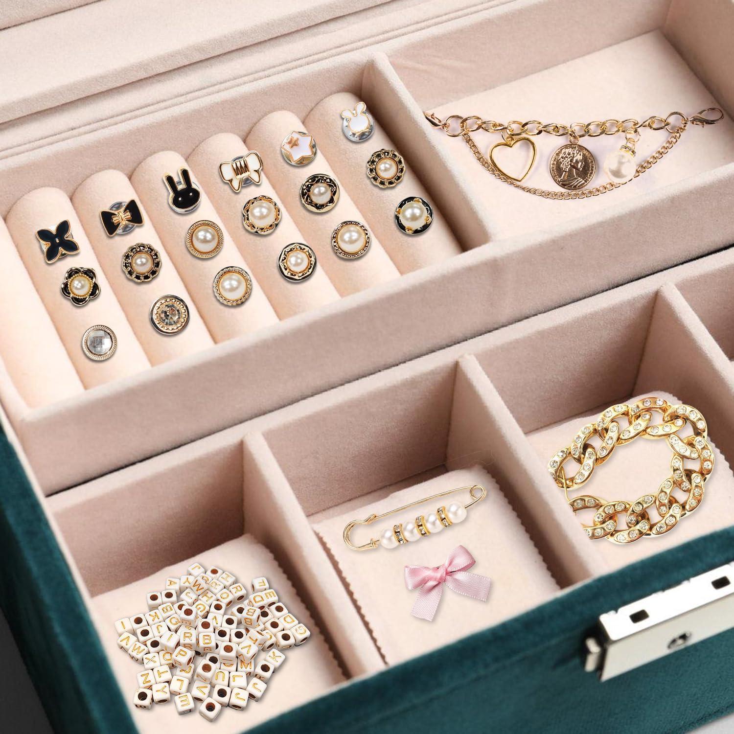 Kit 151 Pcs Encantos de Calcetines Basura Dorado - Accesorios Divertidos