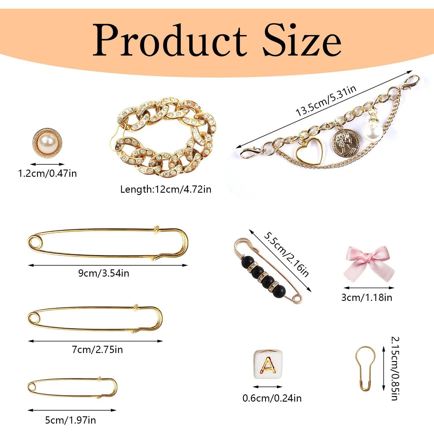 Kit 151 Pcs Encantos de Calcetines Basura Dorado - Accesorios Divertidos