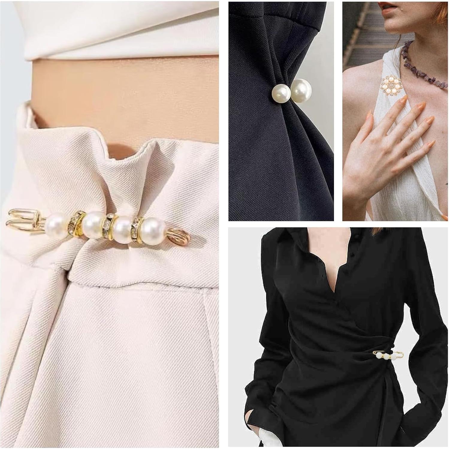 Kit de Pines Decorativos DNLEGULI - 68 Piezas Doradas