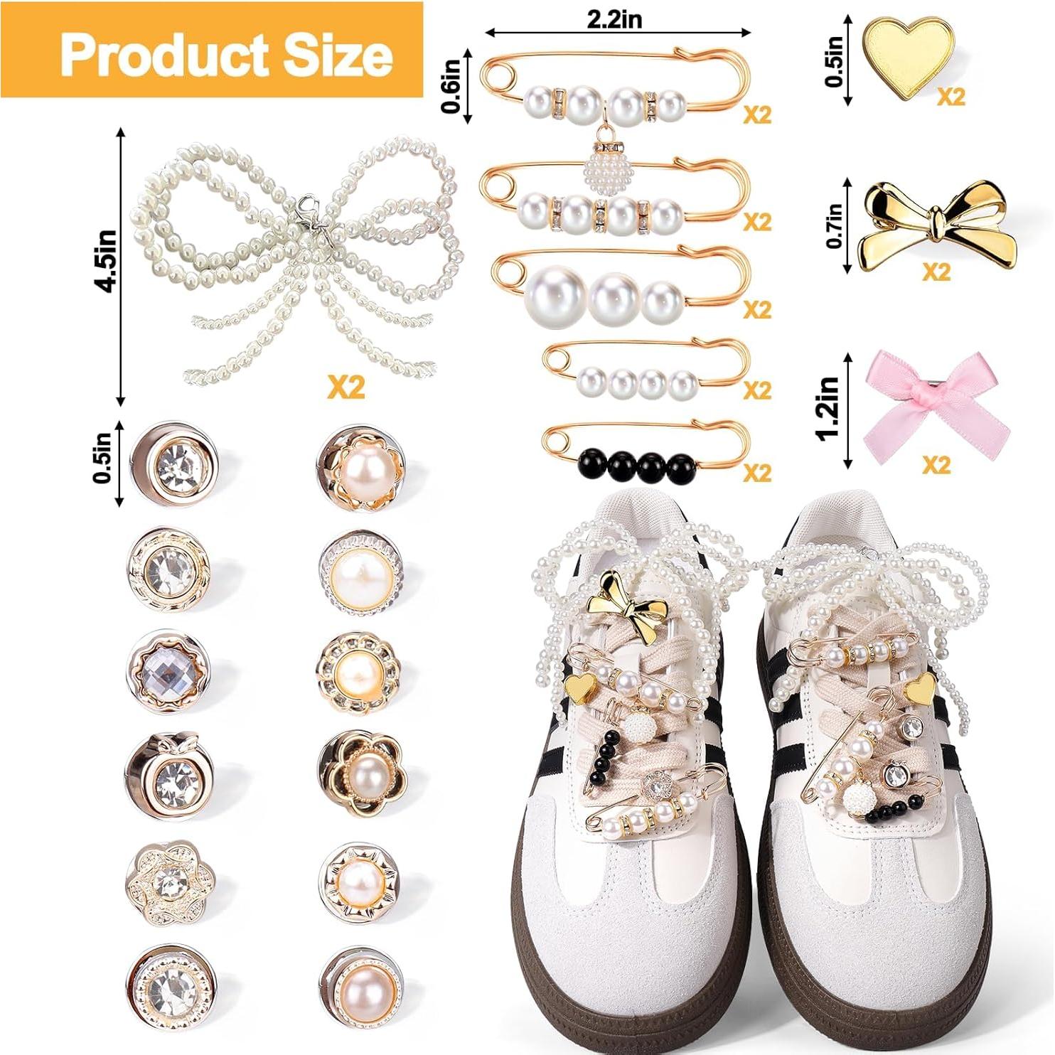 30 Encantos para Zapatos - Decoración Unisex Adulto