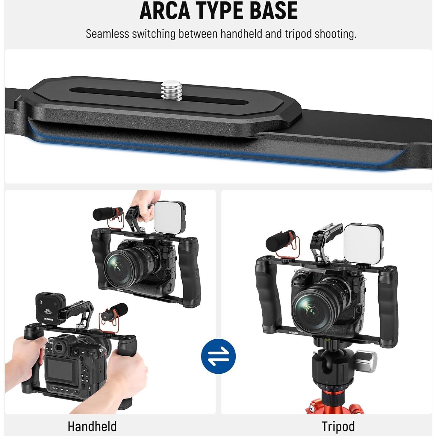 Jaula Universal NEEWER CA016T para Cámara con Mango