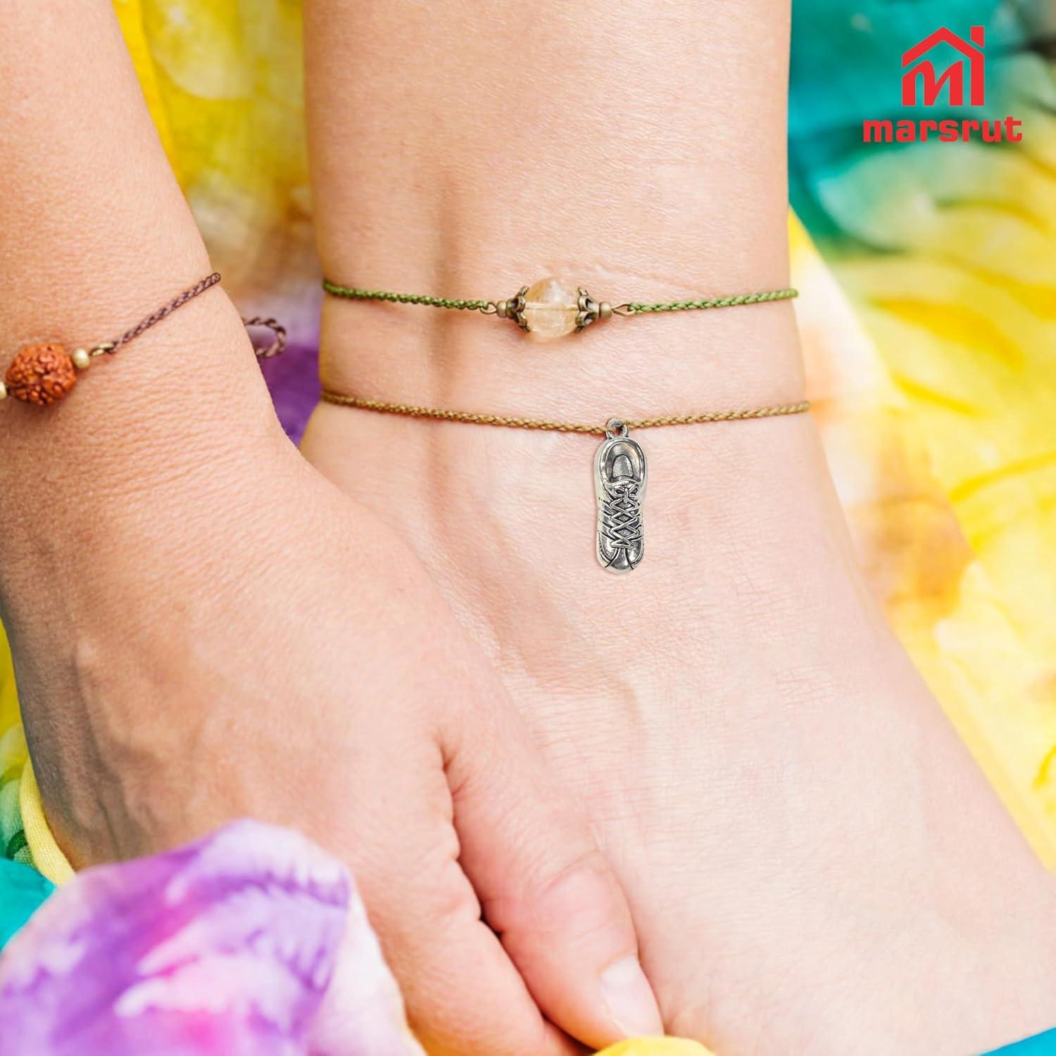 260 Encantos de Zapatillas Plateadas para Manualidades