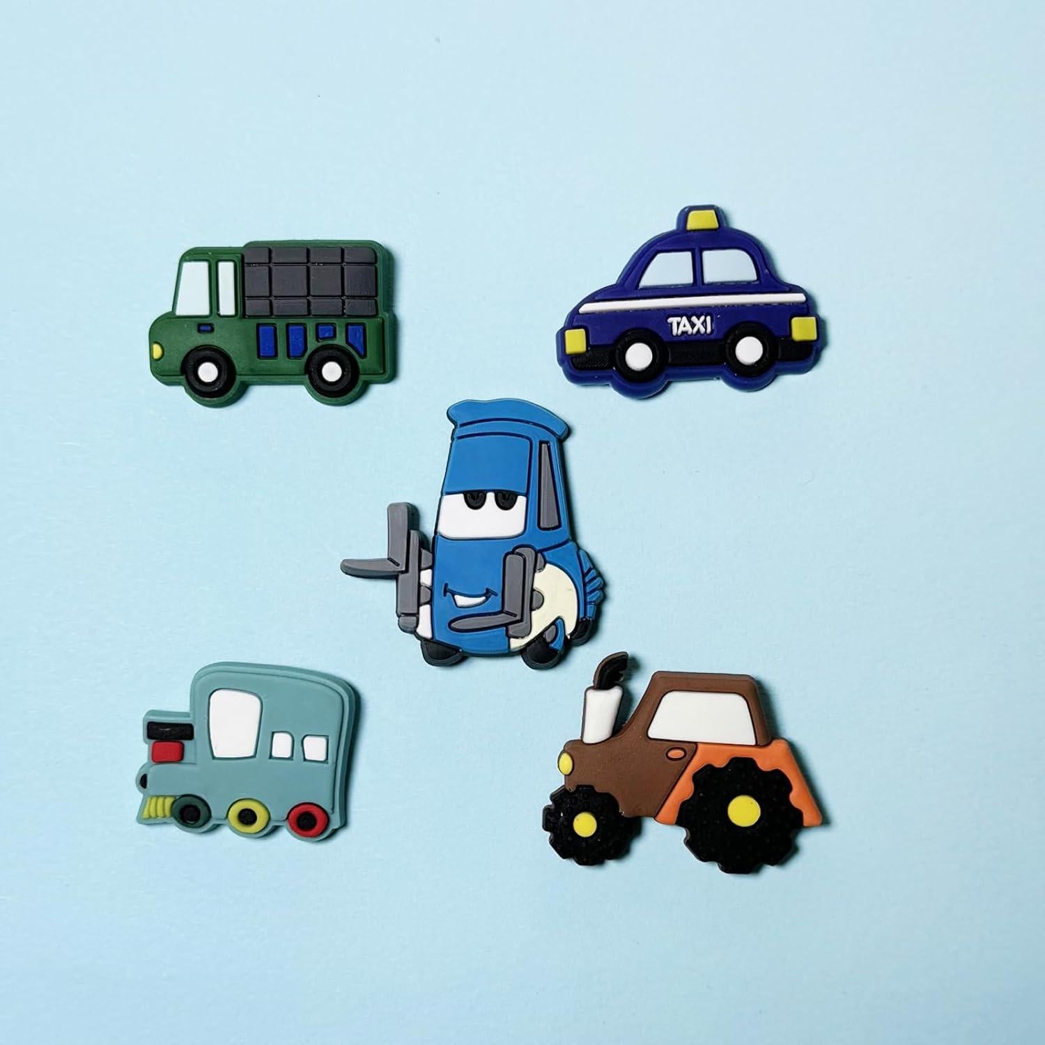 Encantos para Zapatos Niños Vehículos 20 Piezas PVC