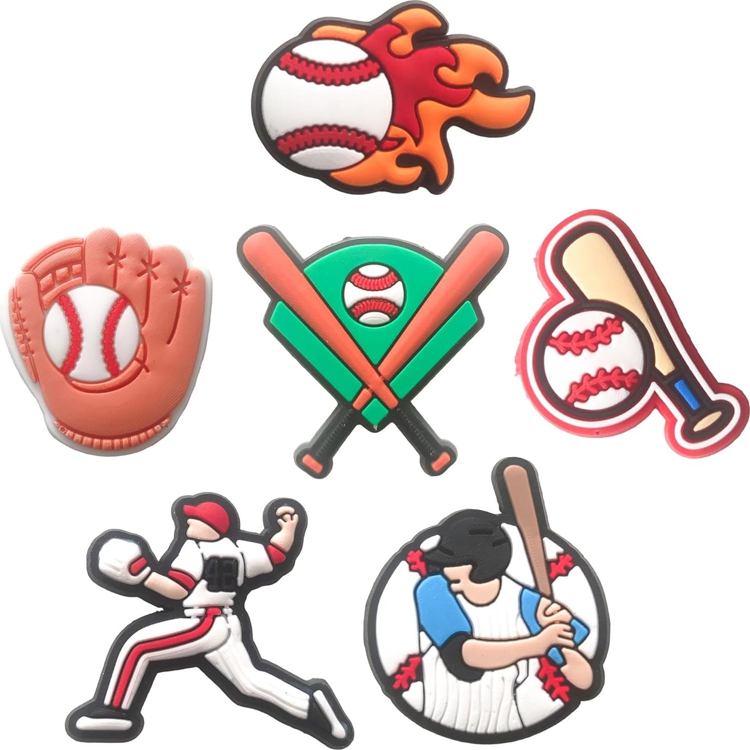 Paquete de 36 Encantos para Zapatos Deportivos - PVC Premium