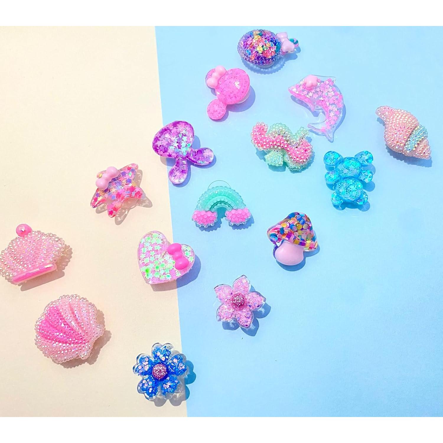 Encantos Brillantes para Zapatos Niñas Ioomnhlo - 6 Piezas