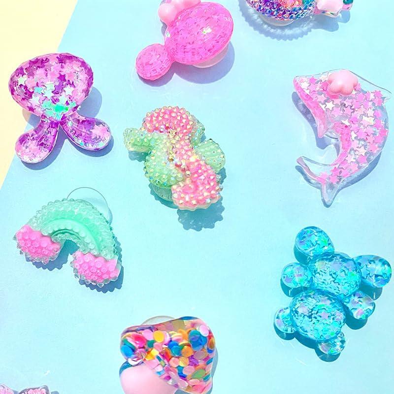 Encantos Brillantes para Zapatos Niñas Ioomnhlo - 6 Piezas