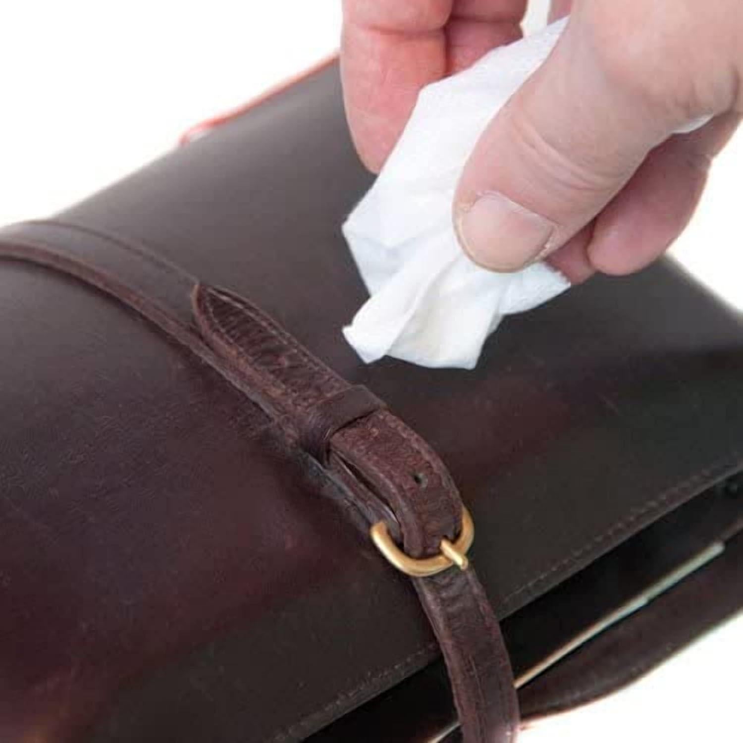 Toallitas de Limpieza y Brillo de Cuero Lord Sheraton - 48 Unidades