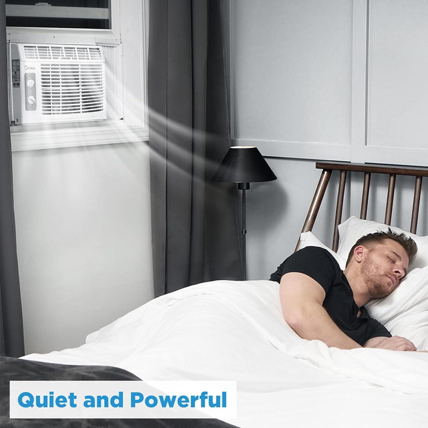 Aire Acondicionado de Ventana Midea 5,000 BTU - Enfría 13.94 m²