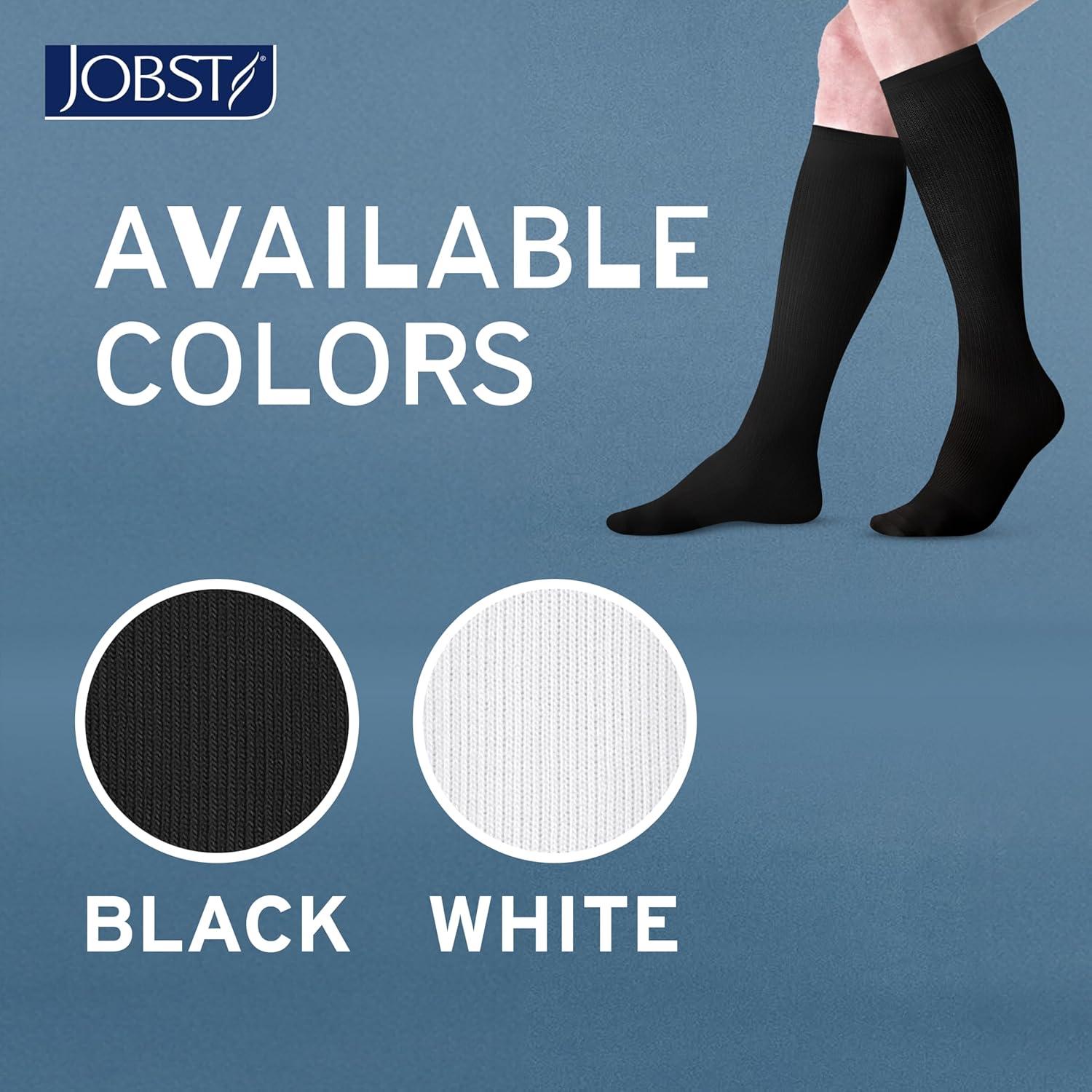 Calcetines de Compresión JOBST Activa 15-20 mmHg Negro Mediano