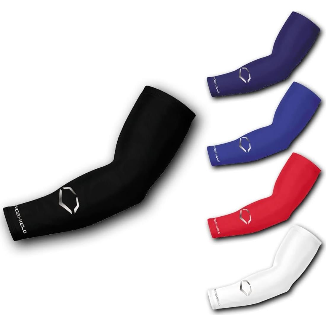 Manga de Compresión EvoShield Unisex Adulto Grande Blanco