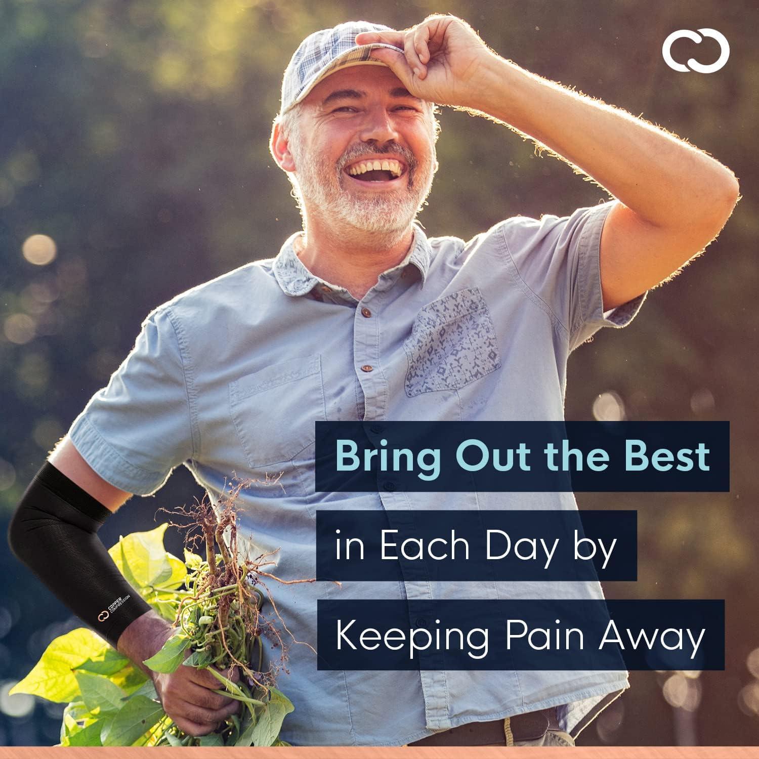 Manga de Compresión de Cobre Compresión de Cobre - Mediana