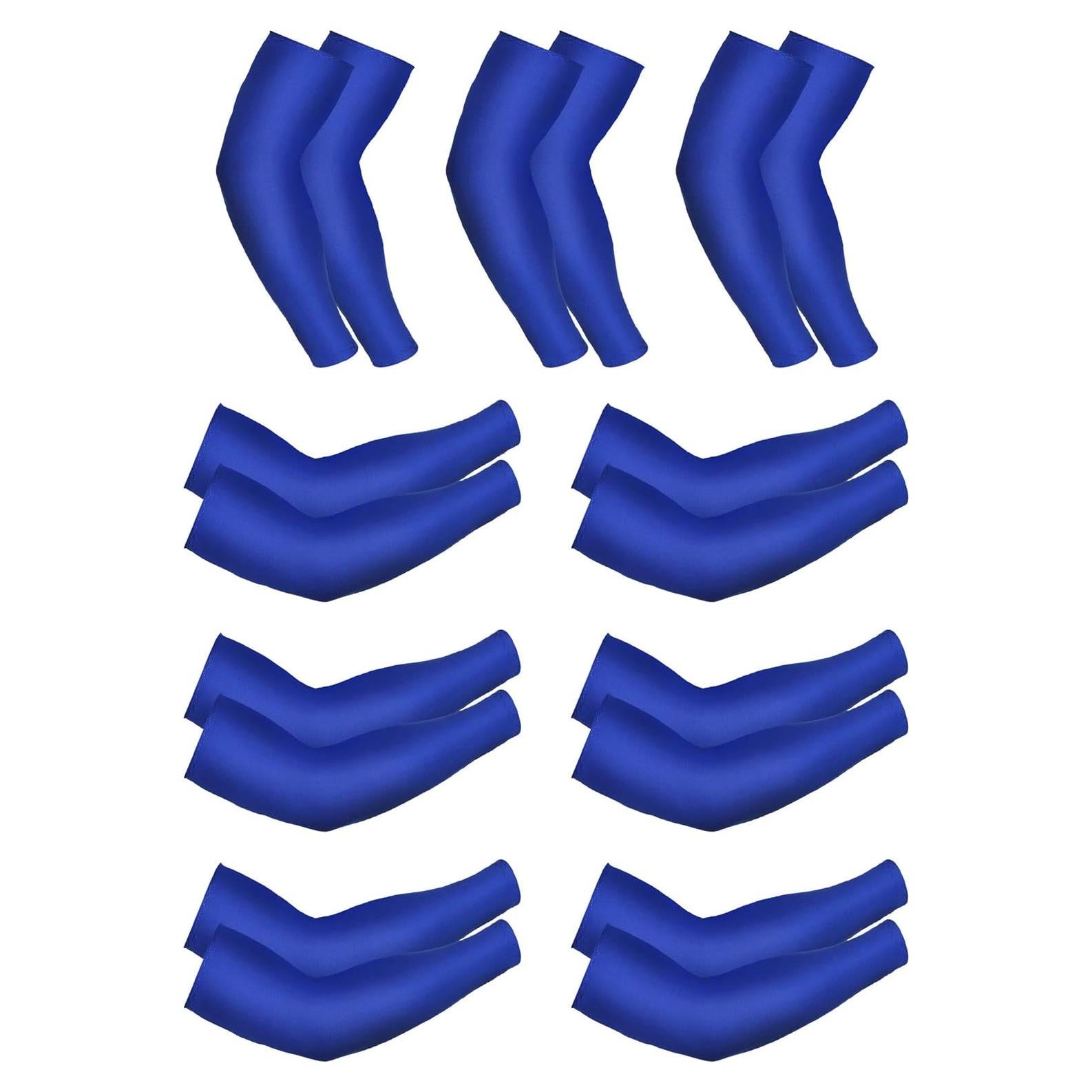 Mangas de Protección UV Mudder para Brazos Unisex - 9 Pares