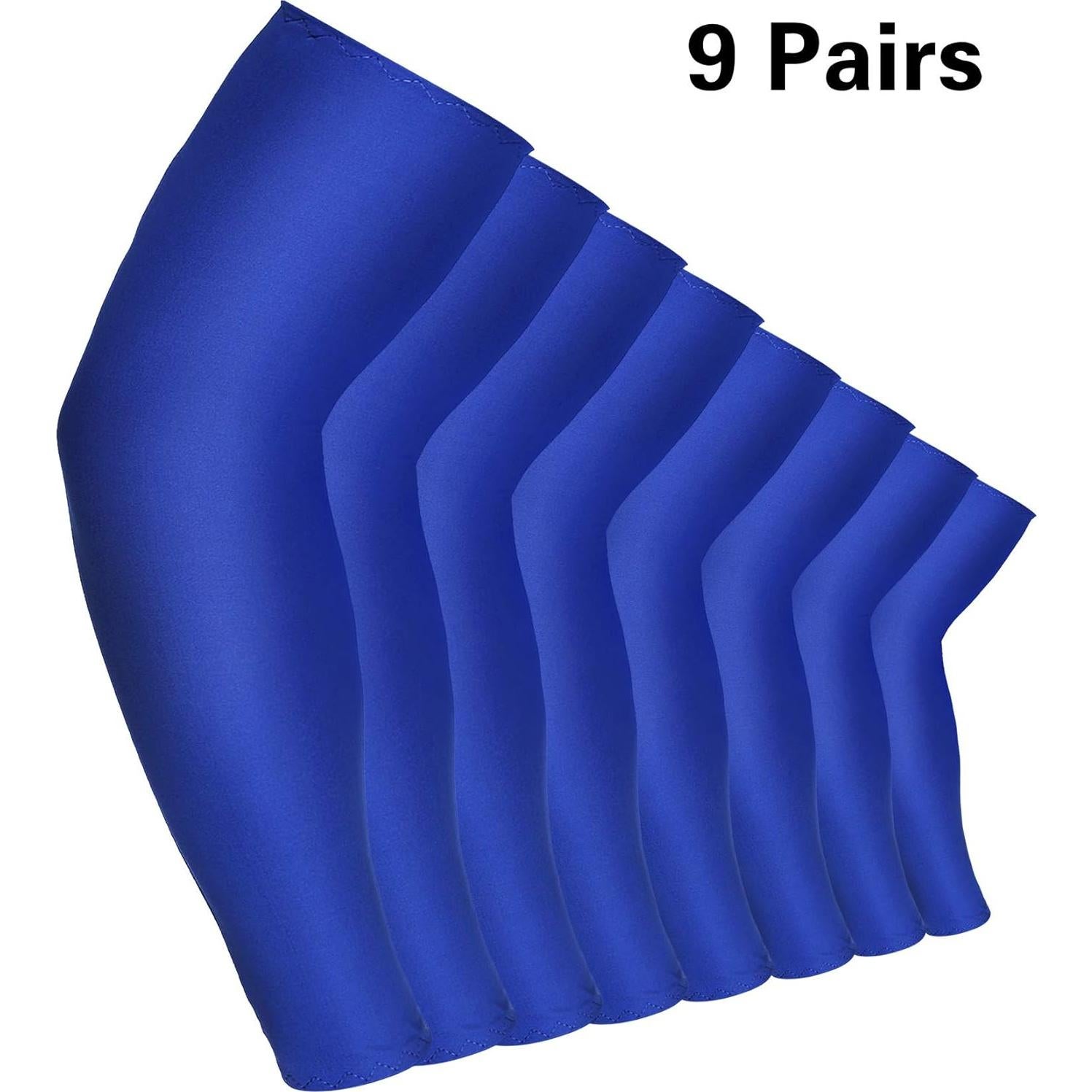 Mangas de Protección UV Mudder para Brazos Unisex - 9 Pares