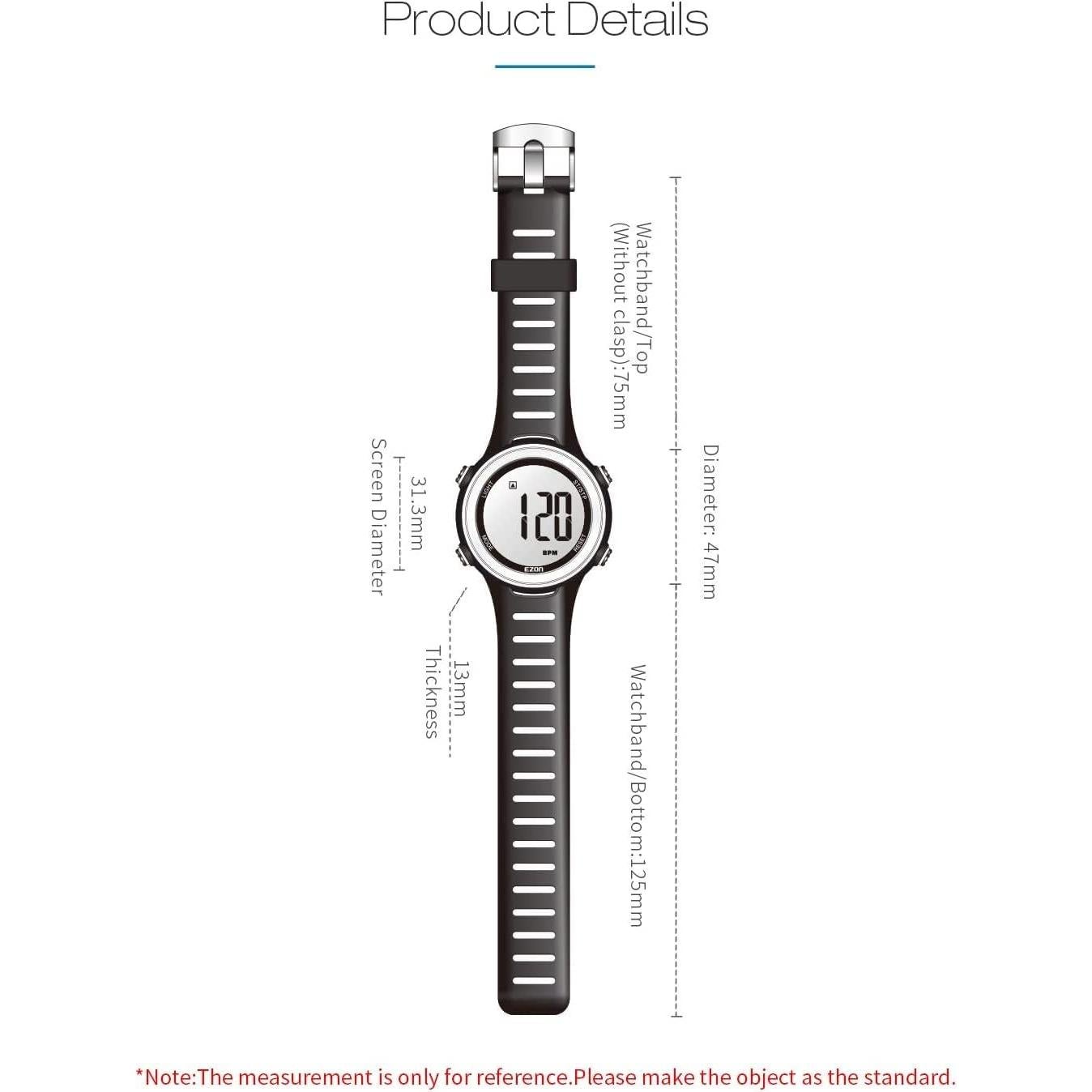Monitor de Frecuencia Cardíaca EZON T007 con Correa de Pecho