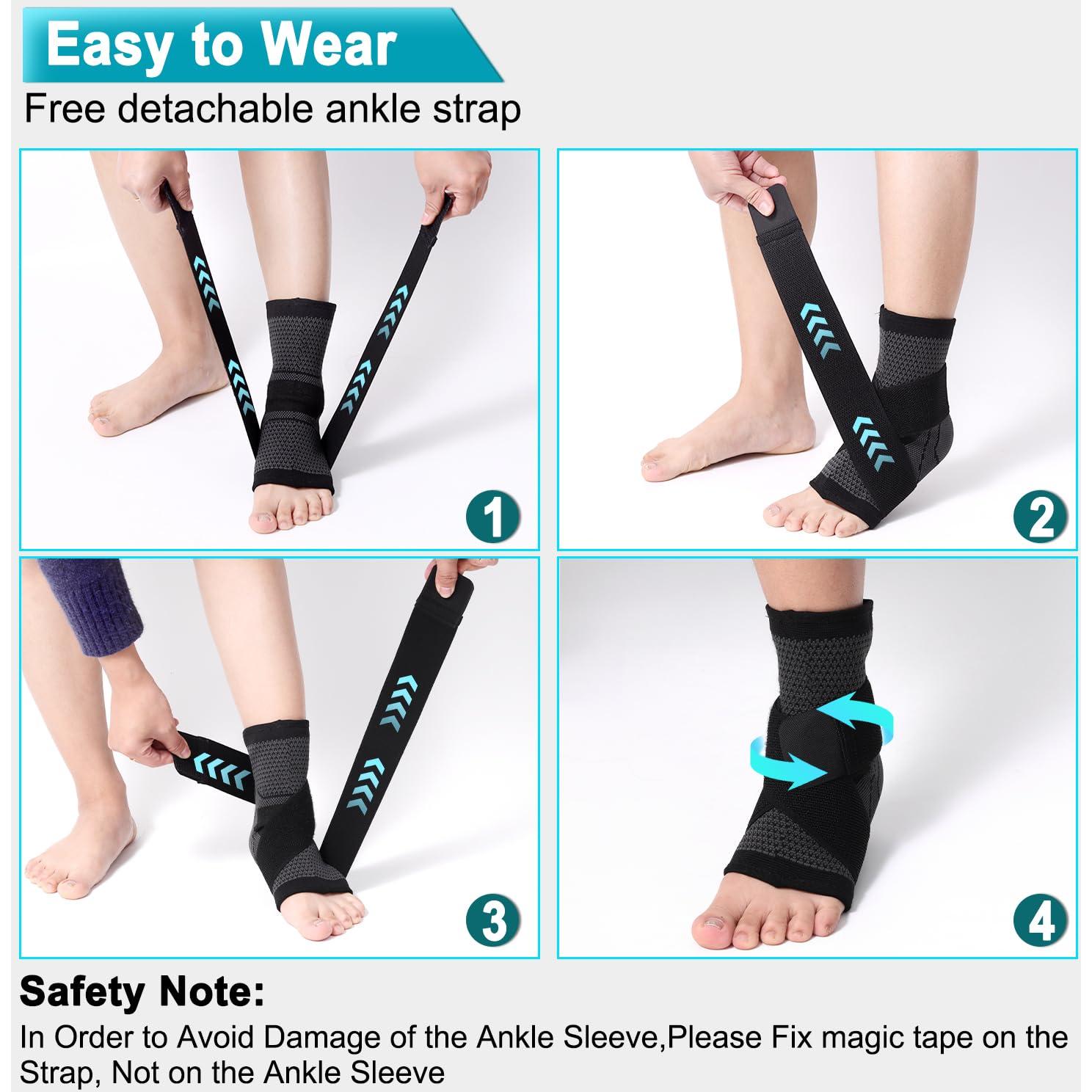 Férula para Tobillo Consss XXL - Compresión para Tendinitis y Fascitis