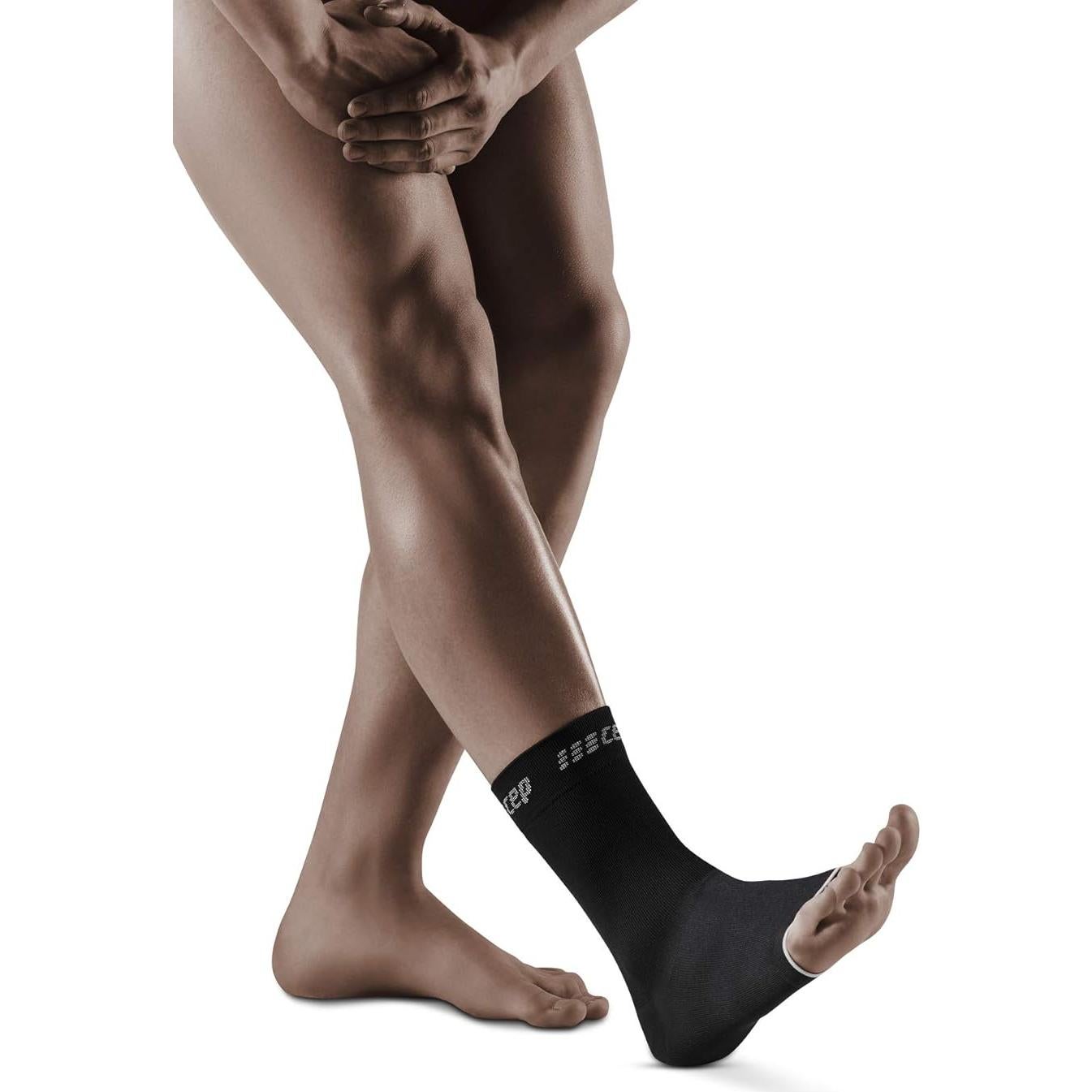 Manga de Compresión para Tobillo CEP Ortho Unisex Negro Gris