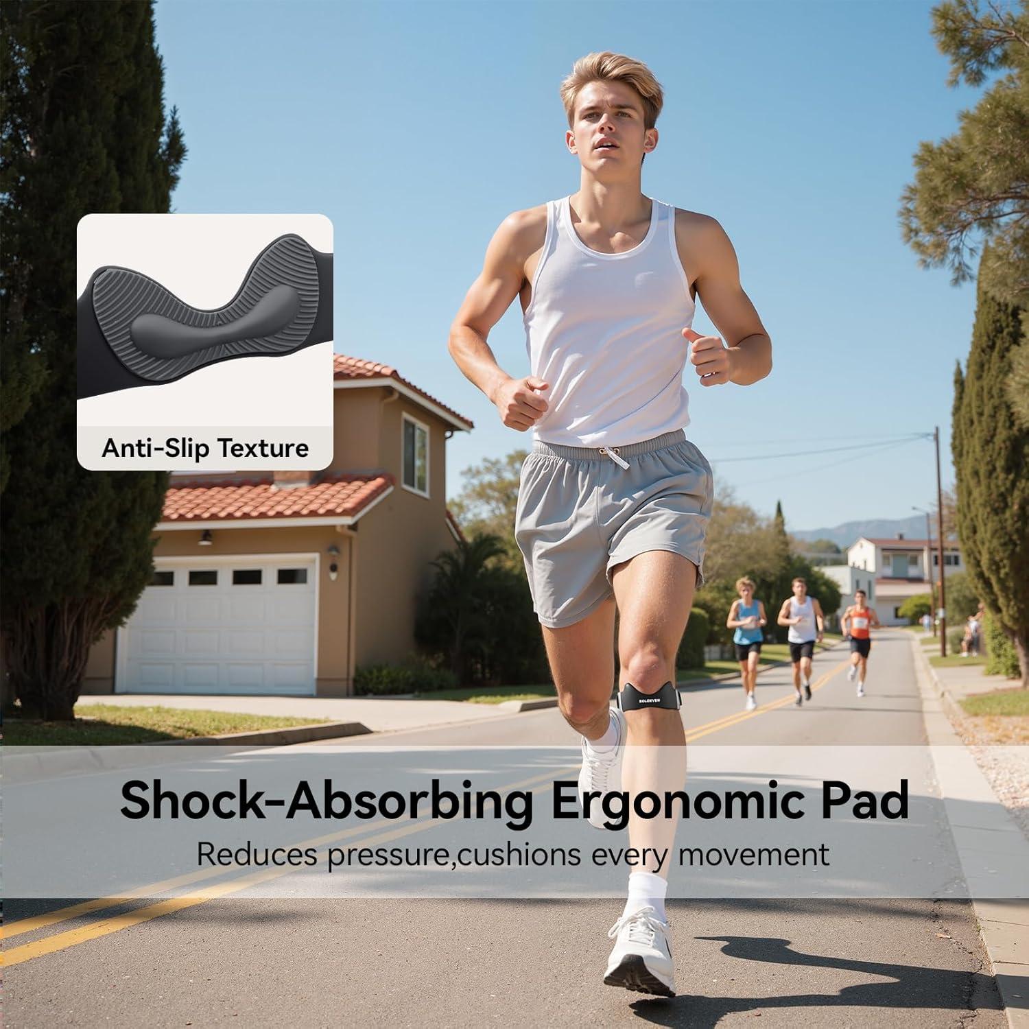 Correa de Soporte para Tendón Patelar SOLOEVER Ajustable