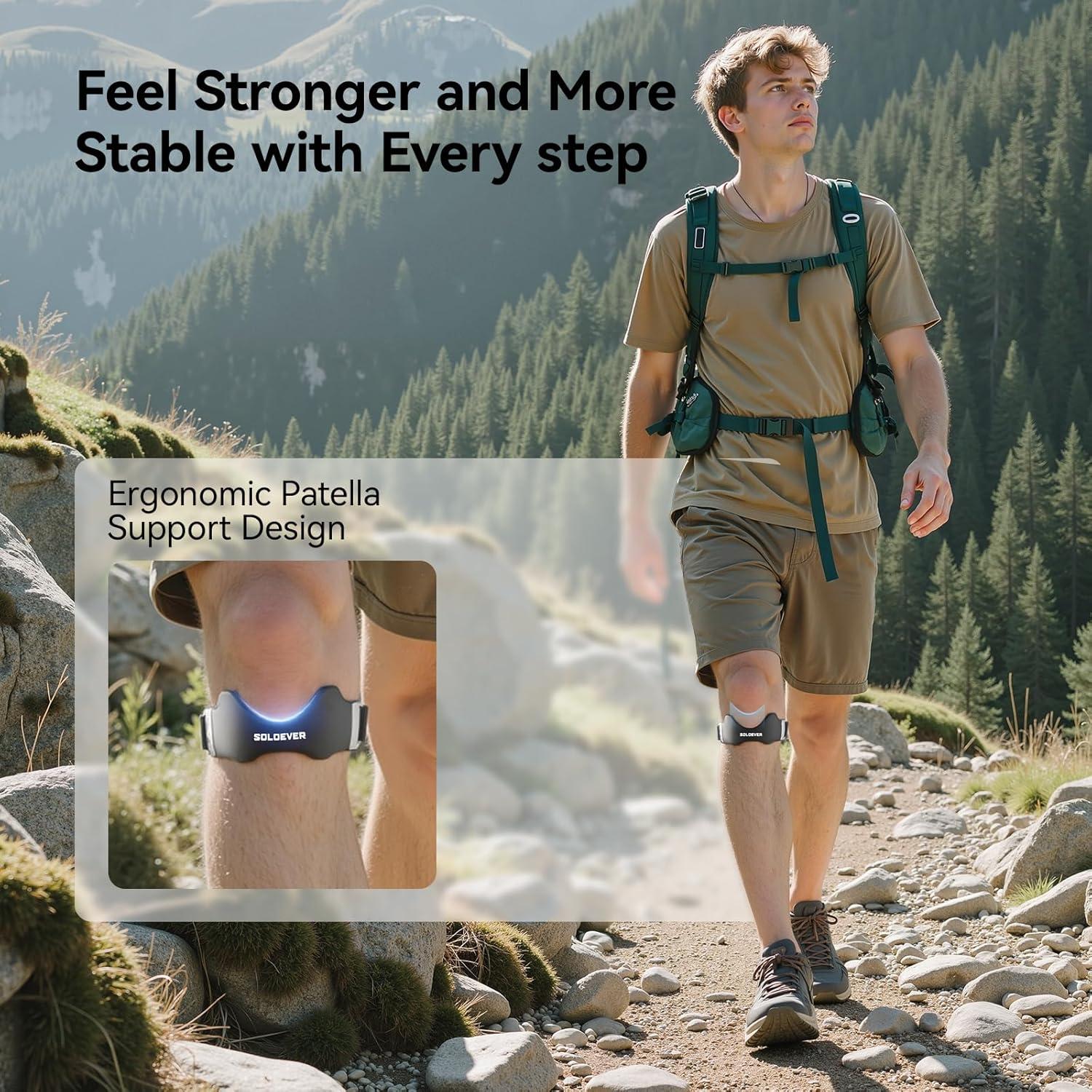 Correa de Soporte para Tendón Patelar SOLOEVER Ajustable