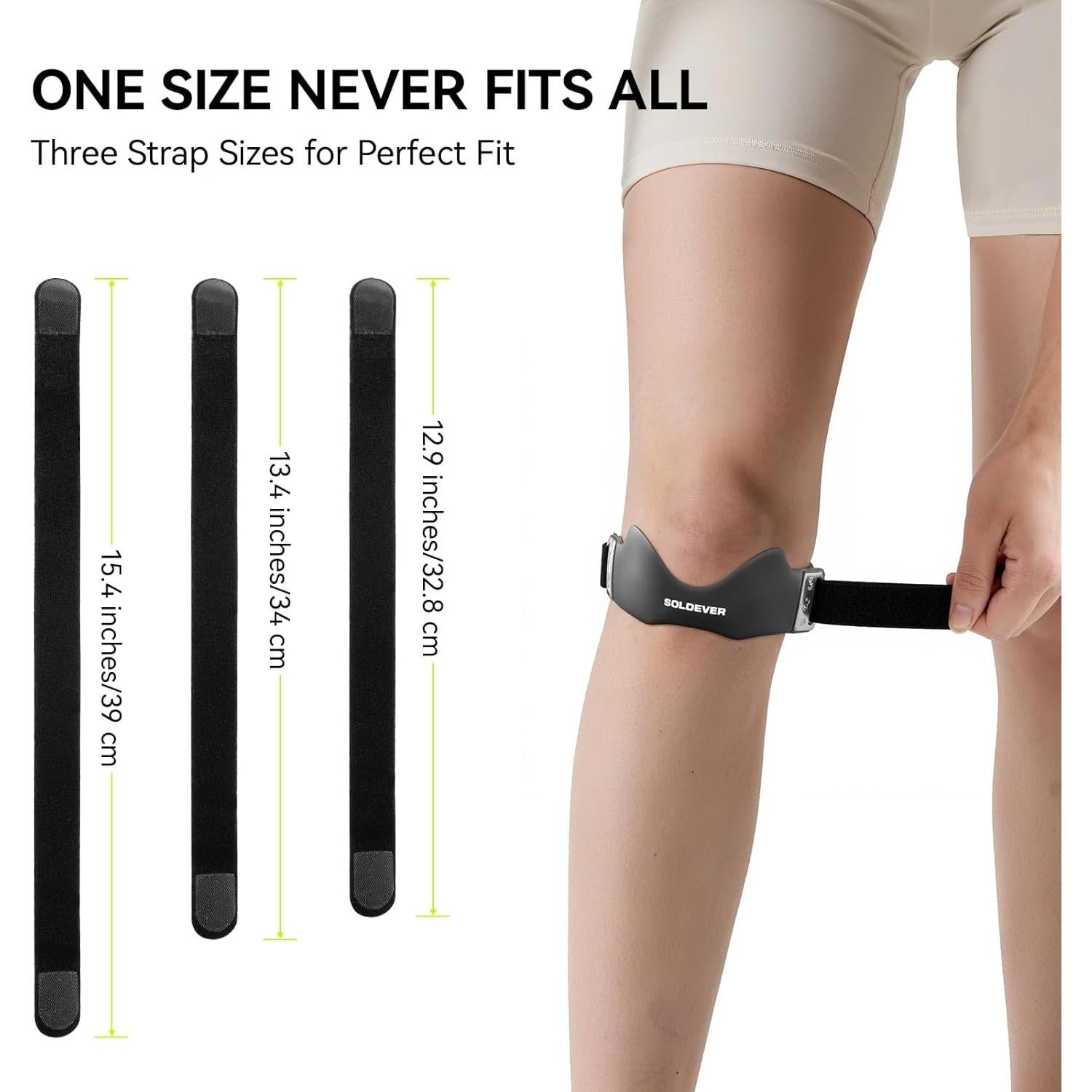 Correa de Soporte para Tendón Patelar SOLOEVER Ajustable