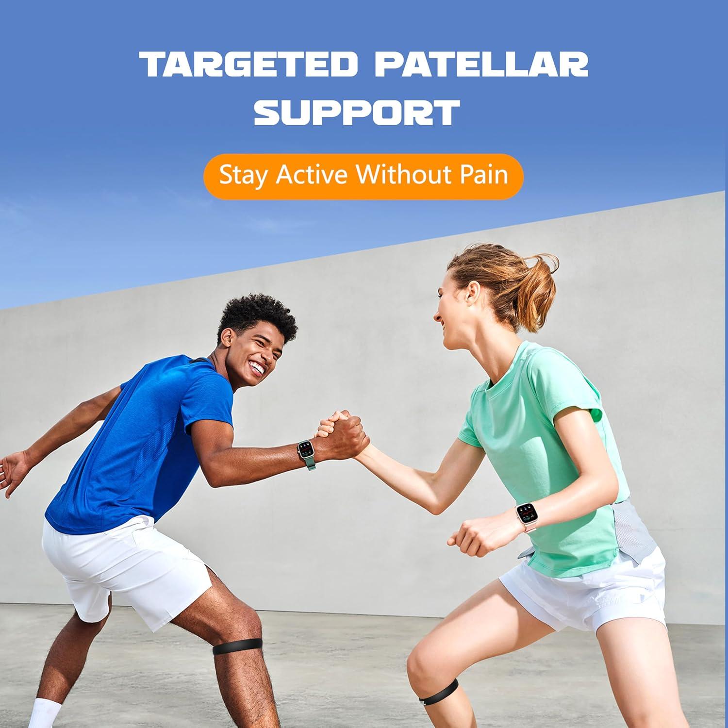 Correa de Rodilla de Silicona EKZ - Soporte Ergonómico Mediano