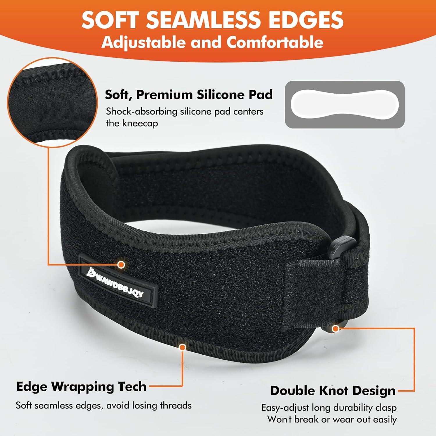 Faja de Soporte para Rodilla WAWDBBJQY - Alivio Dolor Patelar