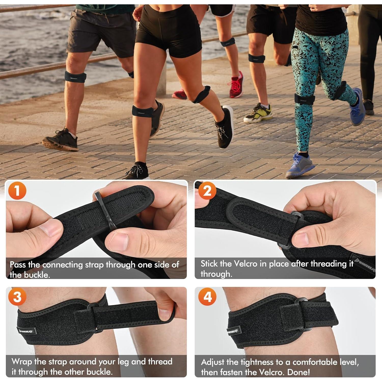 Faja de Soporte para Rodilla WAWDBBJQY - Alivio Dolor Patelar