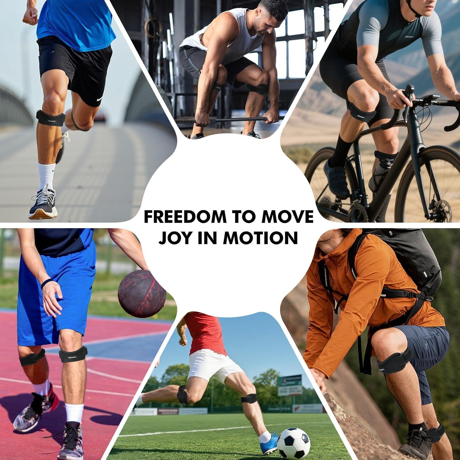 Faja de Soporte para Rodilla WAWDBBJQY - Alivio Dolor Patelar