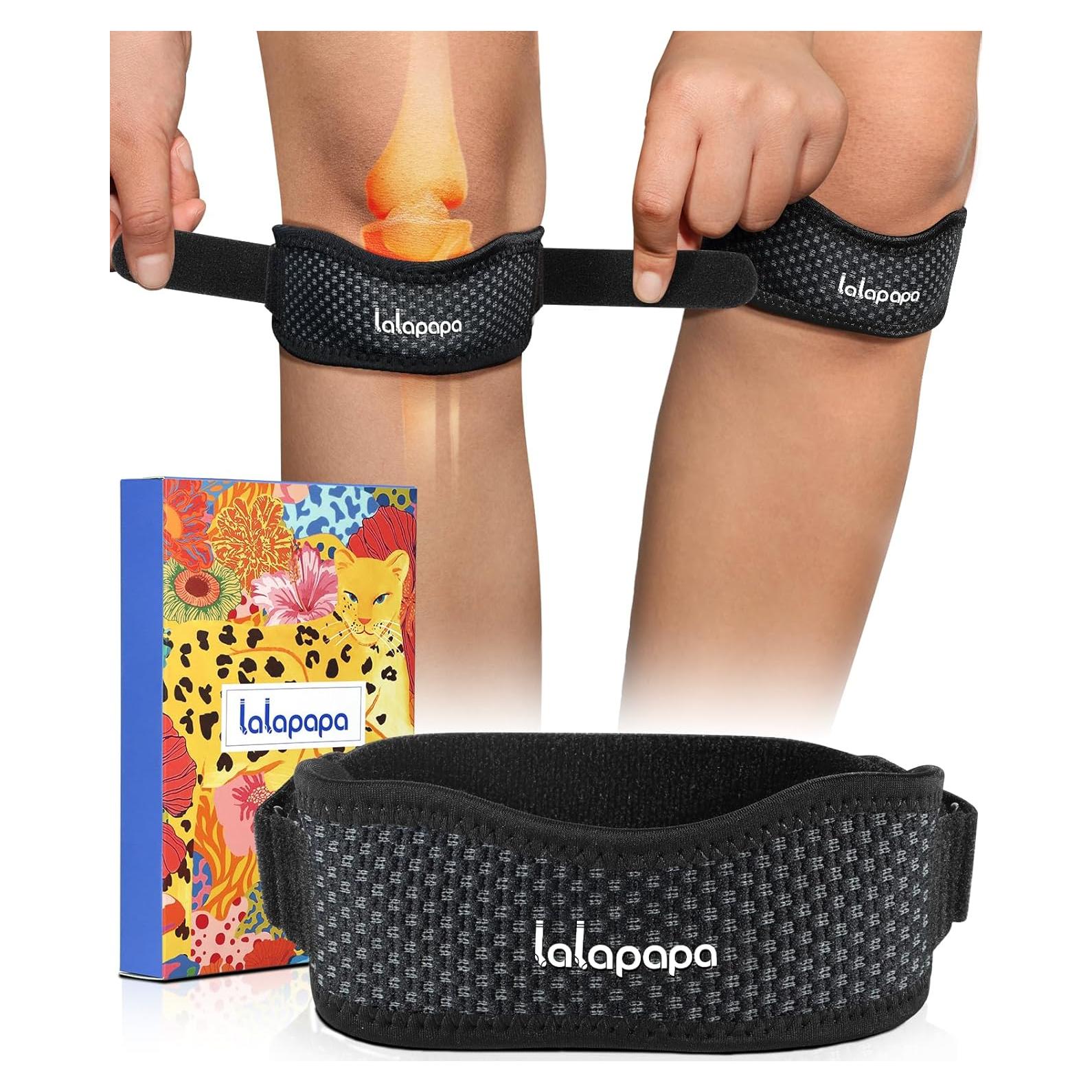 Faja para Rodilla Ajustable Lalapapa - Paquete de 2 Unidades