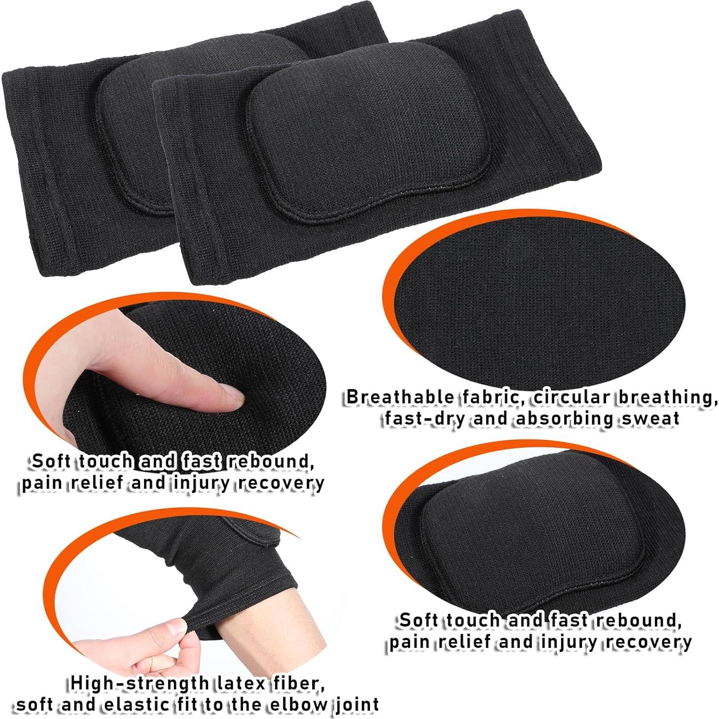 Protectores de Codo Deportivos LIQWEI Transpirables para Voleibol