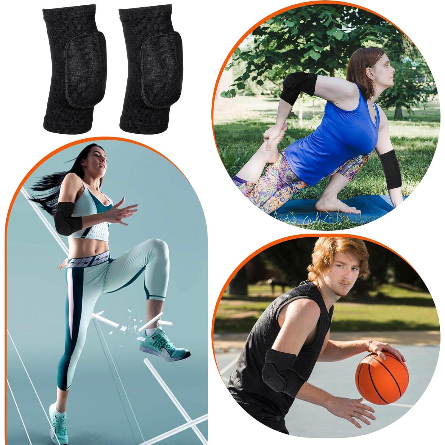 Protectores de Codo Deportivos LIQWEI Transpirables para Voleibol