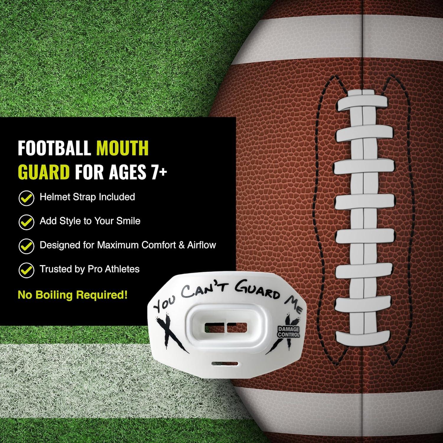 Protector Bucal Juvenil Damage Control LE - Sin Hervir, Con Correa